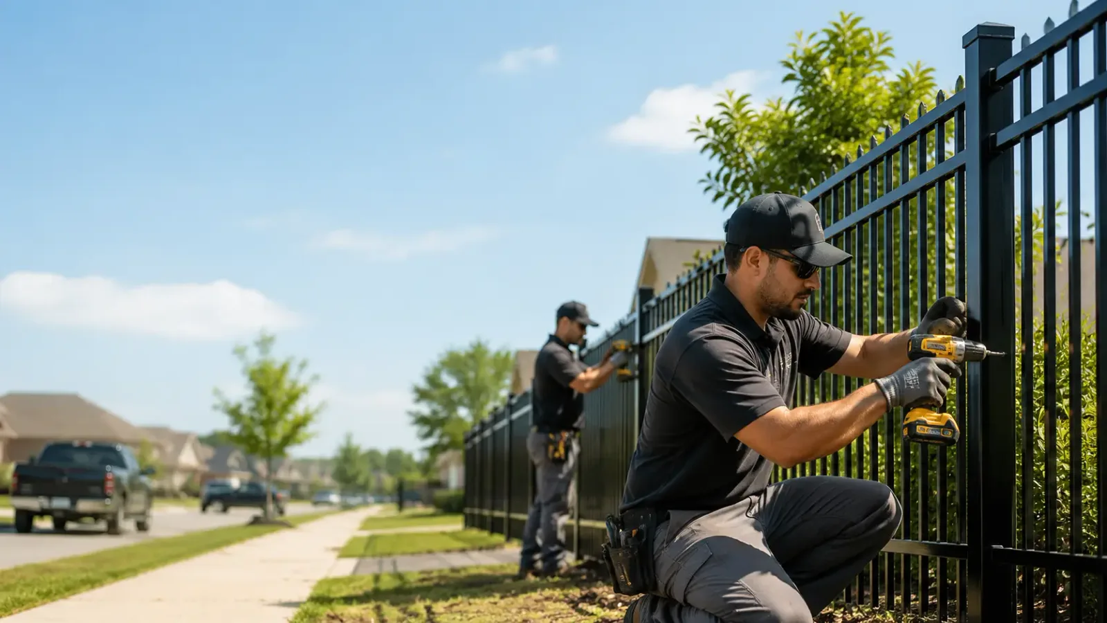 Metal Fence Installation in Wilmar, AR